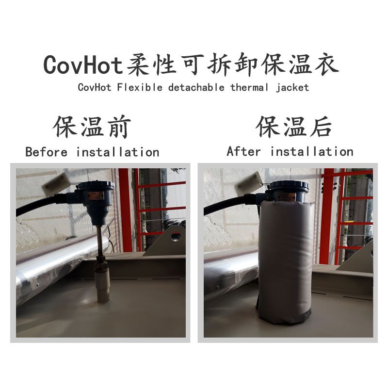工業(yè)溫度變送器保溫套 CovHot工業(yè)測溫儀器溫度傳感器儀表防凍