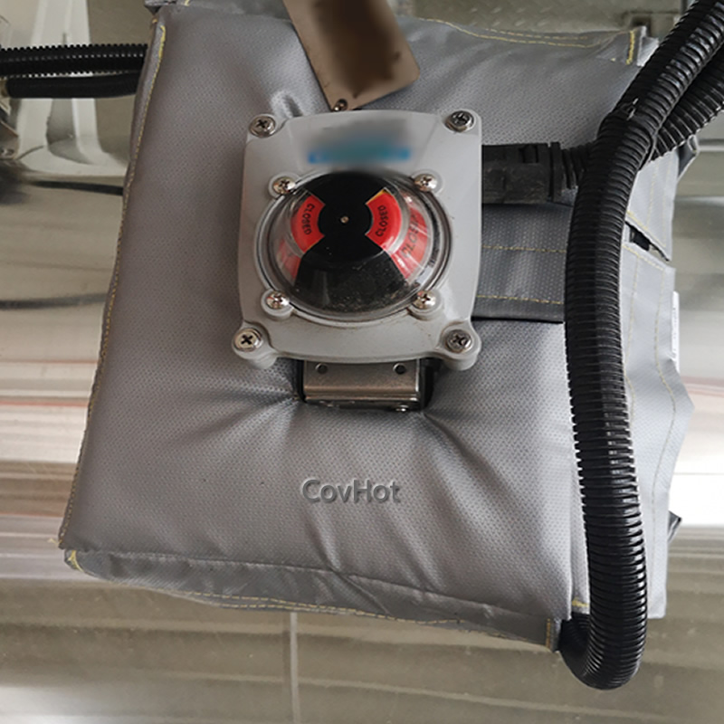 閥門執(zhí)行器防凍保溫套 儀器儀表設(shè)備防火可拆卸伴熱保溫衣